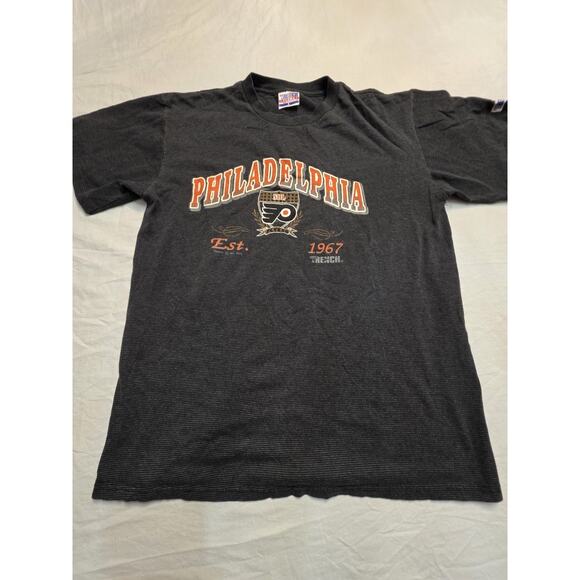 Philadelphia Flyers 1992 Trench Ultra Made USA Single Stitch Men's Size Large... - Picture 1 of 6